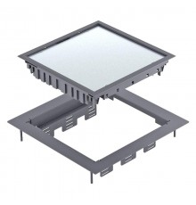 Лючок ZES9-2U (для ретрофита лючка GEE9/12, серый)  7405069  OBO Bettermann