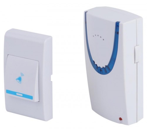 Звонок дверной A03 беспроводной, белый  Б0053277  ЭРА