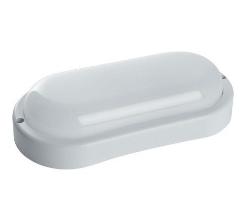 Светильник светодиодный пылевлагозащищенный для ЖКХ AL3005-1 в пластиковом корпусе 12W 4000K 220V IP65 белый  41318  Feron