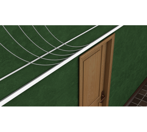 KK-W-42-26-UniProf  Кабель-канал UniProf ЭРА KK-W-42-26-UniProf белый 42x26мм 20 м  Б0054625  ЭРА