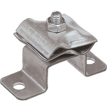 Держатель-зажим соединительный круглого проводника 8-10 мм, оцинк.  91074  Ezetek