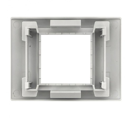 Рамка+суппорт на 2 модуля (1 пост) для парапетного кабельного канала C-Line  sup-2-105-50  EKF