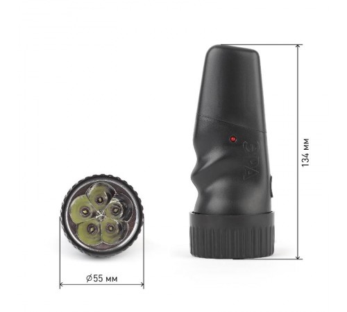 Фонарь универсальный SDA30M-Box 5хLED, акку NiMH, карт (40/80/1280)  Б0020023  ЭРА 