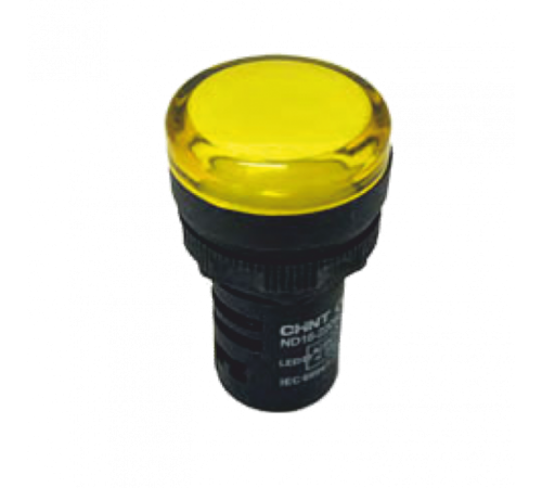 Индикатор ND16-22DS/4 желтый АС 400В (R)  593429  CHINT