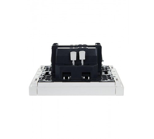 FORTE&PIANO Выключатель 1-клавишный проходной с индикацией 10А FP204 белый  FP-V12-1-10-1-K01  IEK