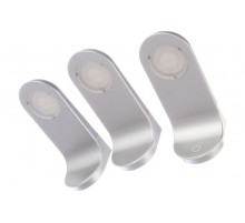 Cветодиодный светильник AL8102 2W 120Lm 4000K 151*64*70 мм, комплект 3 светильника + драйвер  29745  Feron