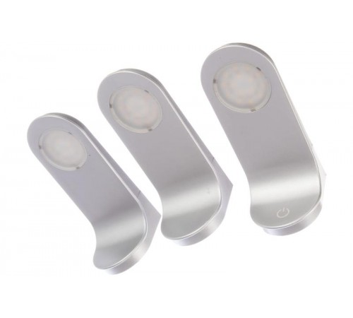 Cветодиодный светильник AL8102 2W 120Lm 4000K 151*64*70 мм, комплект 3 светильника + драйвер  29745  Feron