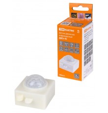 Датчик движения скрытый ДДСк-02 40Вт, 120с, 6м , 30Лк, 120(сбоку)+360(сверху)гр, IP20/IP44,  SQ0324-0046  TDM