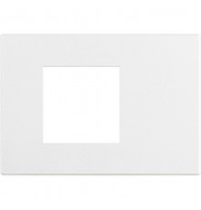 AXOLUTE Air рамка,итальянская модульность, 2 модуля, Матовый белый  HW4819AW  Legrand