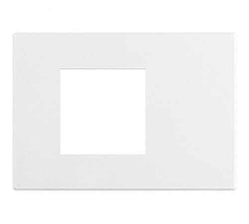 AXOLUTE Air рамка,итальянская модульность, 2 модуля, Матовый белый  HW4819AW  Legrand