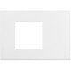 AXOLUTE Air рамка,итальянская модульность, 2 модуля, Матовый белый  HW4819AW  Legrand