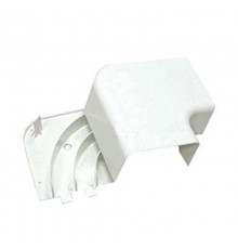 ARC-LAN RLA 100х40 Угол плоский с задней стенкой и разделителем  576314  Ecoplast