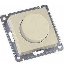 Светорегулятор (диммер) скрытой установки, поворотно-нажимного типа, механизм, цвет слоновая кость  ДС-315-472-01  HEGEL