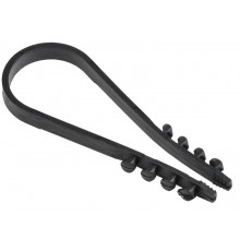 Дюбель хомут 19-25мм нейлон черный (100шт)  UHH36-19-25-100  IEK