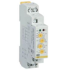 Реле фаз ORF 05. 3ф 220-460 В AC  ORF-05-220-460VAC  IEK