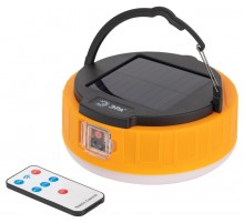 Фонарь кемпинговый светодиодный KA-701 "Персей" аккумуляторный, на солнечной батарее + пульт  Б0054044  ЭРА