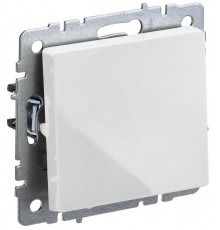 BRITE Выключатель 1-клавишный 10А ВС10-1-0-БрБ белый  BR-V10-0-10-K01  IEK