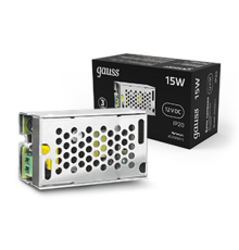 Блок питания для светодионой ленты LED STRIP PS 15W 12V IP20  202003015  Gauss