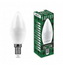 Лампа светодиодная SBC3711 11W 2700K 230V E14 C37 свеча  55131  SAFFIT