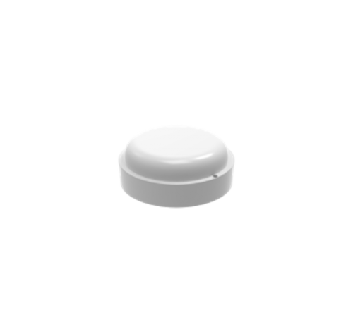 Светильник светодиодный ЖКХ BASIC IP65  D140*48 8W 760lm 4000K круг белый 1/40  126418208B  Gauss