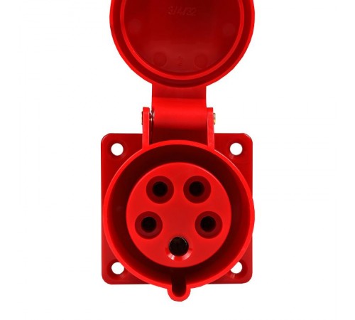 Розетка 325-32А-6h-380AC-3P+PE+N-IP44  222761  КЭАЗ