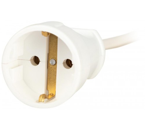 Удлинитель Россия UX-1е-3m Удлин-ль с заземл, 1гн, 3м, ПВС, 3x0.75мм2, 10А  Б0039817  ЭРА