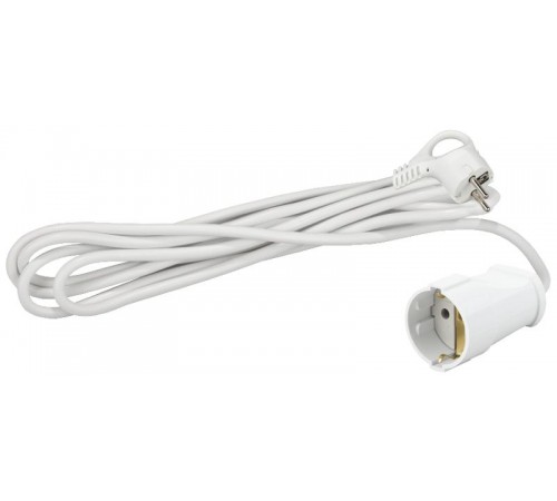 Удлинитель Россия UX-1е-3m Удлин-ль с заземл, 1гн, 3м, ПВС, 3x0.75мм2, 10А  Б0039817  ЭРА