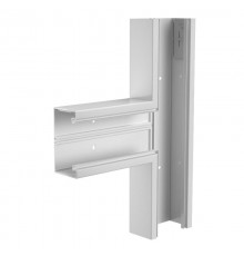 T-образная секция кабельного канала Rapid 80 70x130 мм (ПВХ,светло-серый) (GK-T70130LGR)  6274562  OBO Bettermann