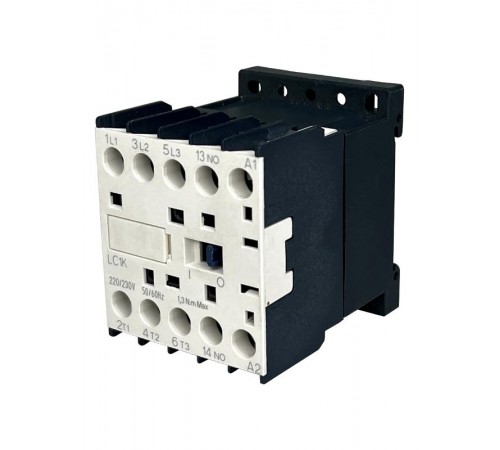 LC1K1610Q7, 3Р, 16А, 1НО, 380В/50/60Гц, винтовой зажим, контактор  электромагнитный  (ЭТ)  ET014498  Электротехник