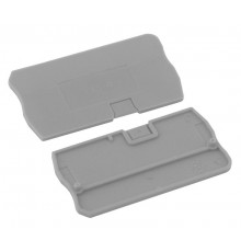 NO-223-35 Акс-ры для сборки и монтажа электрощитового об-я ЭРА NO-223-35 Заглушка для ЗНБ 1,5/2,5 мм2 серая  Б0033512  ЭРА