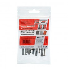 Дюбель-гвоздь 6х40 пот. манжета (полипропилен) (16 шт) - пакет ( 0,057 кг)  102943  Tech-KREP