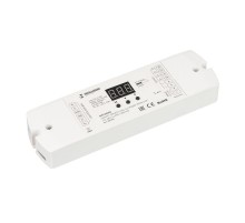 INTELLIGENT ARLIGHT Декодер SMART-DMX512-204-62-RGBW-RDM-SUF (12-48V, 4x350-1200mA) (IARL, IP20 Пластик, 5 лет)  037441  Arlight