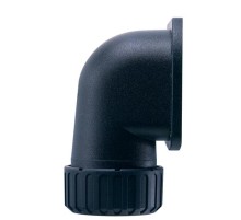 Фланец ASC42/FL/90/BL, 90°, полиамид 66, черный, d42, 2 шт. в пачке  7TCA296000R1542  ABB