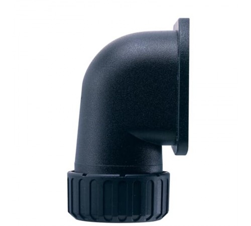 Фланец ASC42/FL/90/BL, 90°, полиамид 66, черный, d42, 2 шт. в пачке  7TCA296000R1542  ABB