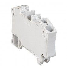 Пружинная клемма Viking 3 - однополюсная - 1 вход/1 выход - шаг 10 мм - серый  037263  Legrand