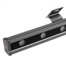 Прожектор светодиодный архитектурный AR-LINE-1000L-48W-24V RGB-Day4000 (Grey, 15x45 deg, DMX512)  027282  Arlight