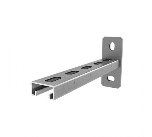 Консоль СТРАТ 41х21, база 100, толщ. 2,0 мм, гальван. цинк, 874501  КС-41х21х100-2,0-ЭЦ   Ostec