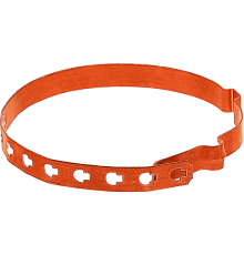 Держатель проводника круглого 8 мм для водосточных труб 80-120 мм, медь91060Ezetek