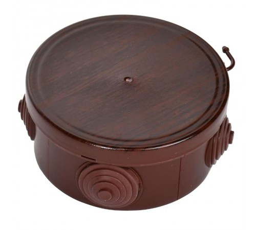 Коробка расп. КМ для о/п D=85х40мм IP54 4 вв. дуб  UKO21-085-040-000-K24-54  IEK