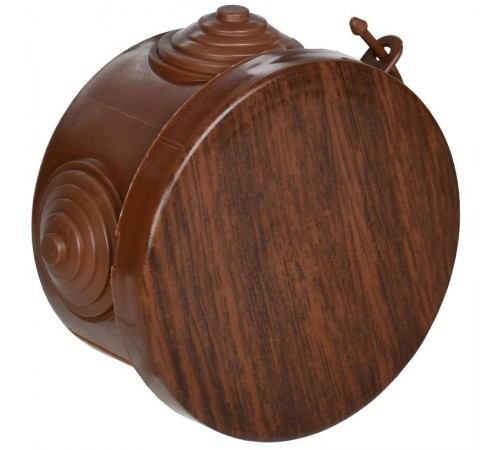 Коробка расп. КМ для о/п D=85х40мм IP54 4 вв. дуб  UKO21-085-040-000-K24-54  IEK