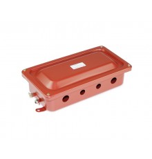 Коробка распределительная металлическая с заглушкам 336х175х100 (7 отверстий: 2D20, 3D25, 2D32)IP65  zeta30384  ГОФРОМАТИК