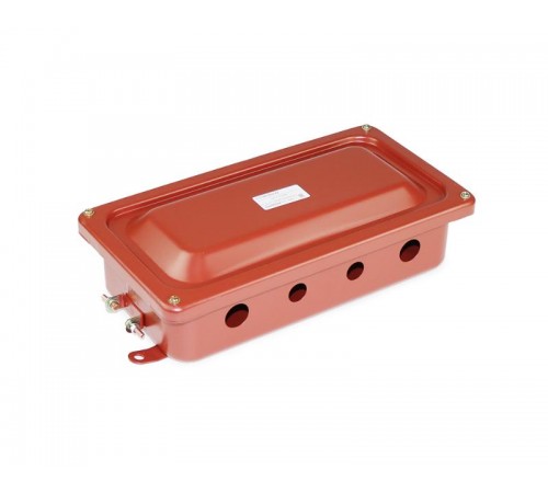 Коробка распределительная металлическая с заглушкам 336х175х100 (7 отверстий: 2D20, 3D25, 2D32)IP65  zeta30384  ГОФРОМАТИК