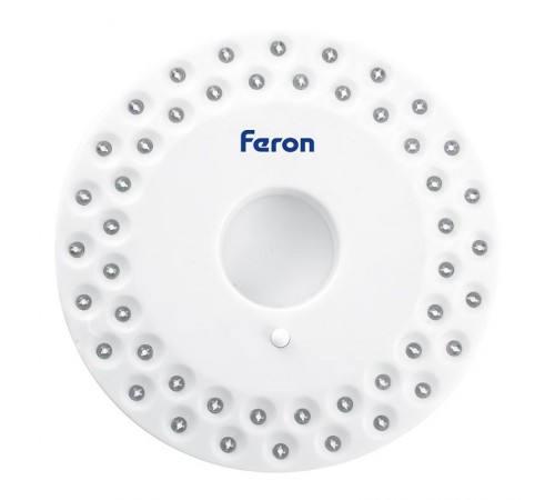 Фонарь светодиодный переносной, работающий от батареек типа AA, с карабином, TH2502  41685  FERON