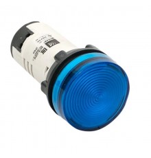 Матрица светодиодная AD16-22HS синяя 24В AC/DC IP65 PROxima  ledm-ad16-b-24-65  EKF