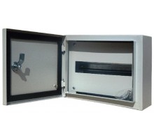 Корпус метал. навесной 250х300х120 12 мод. IP54 ЩРН-12  30250DEK  DEKraft