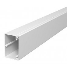 Кабель-канал WDK с крышкой 40x60x2000 мм (высота борта 40 мм, крышка 60 мм) ПВХ белый RAL 9010  6191134  OBO Bettermann