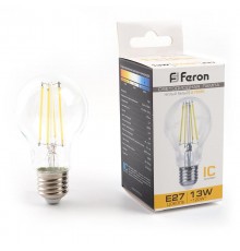 Лампа светодиодная, (13W) 230V E27 2700K, LB-613  38239  FERON