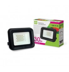 Прожектор светодиодный СДО-07-30 черный IP65  4690612016467  ASD