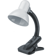 Светильник настольный NDF-C011-60W-WH-E27 прищепка, белый  61639  Navigator
