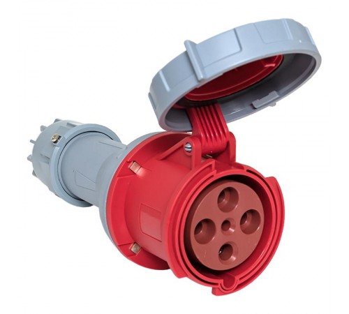 Розетка переносная 2342 3Р+РЕ 63А 380В IP67 EKF PROxima  ps-2342-63-380  EKF